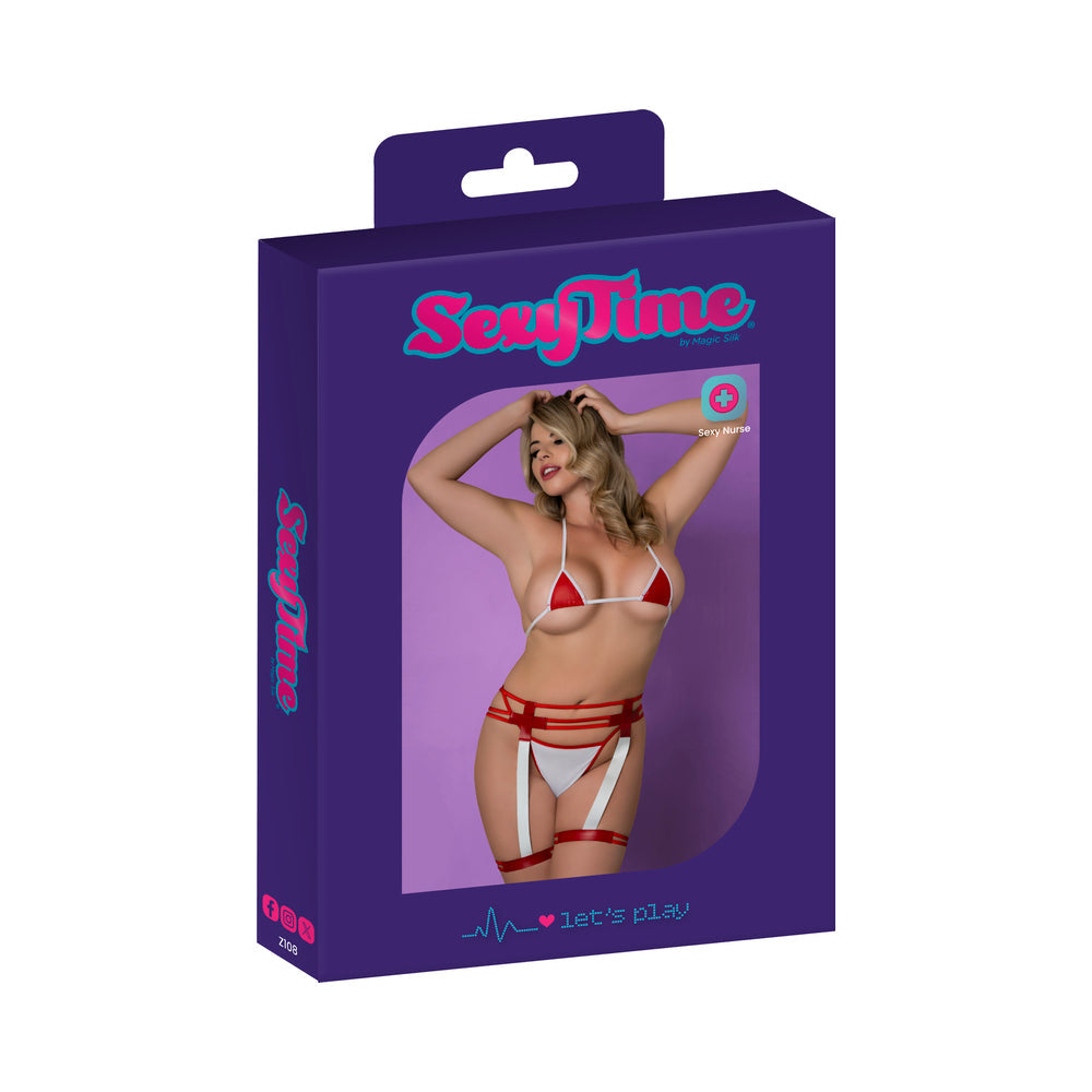 MS Sexy Time Pulse Check Lingerie Small/Medium